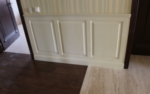 Стеновые панели и колонны. Загородный дом 3 Шлюз