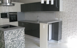 Кухня. Квартира ЖК Паркове мiсто